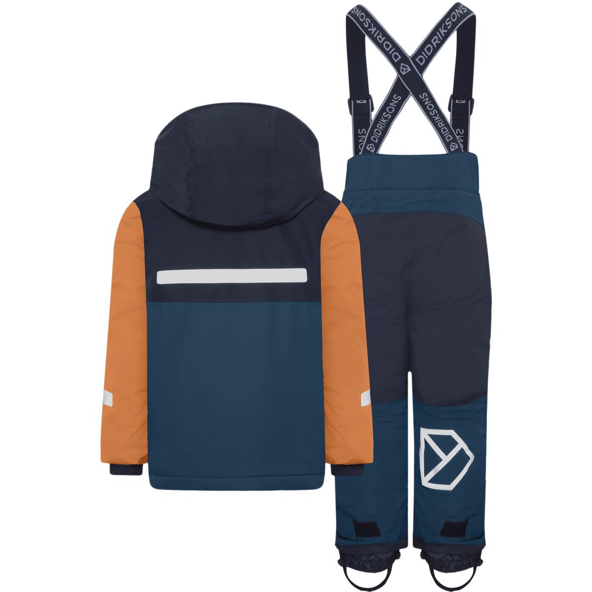 Didriksons Skare Multi Skisett Barn MOUNTAIN BLUE