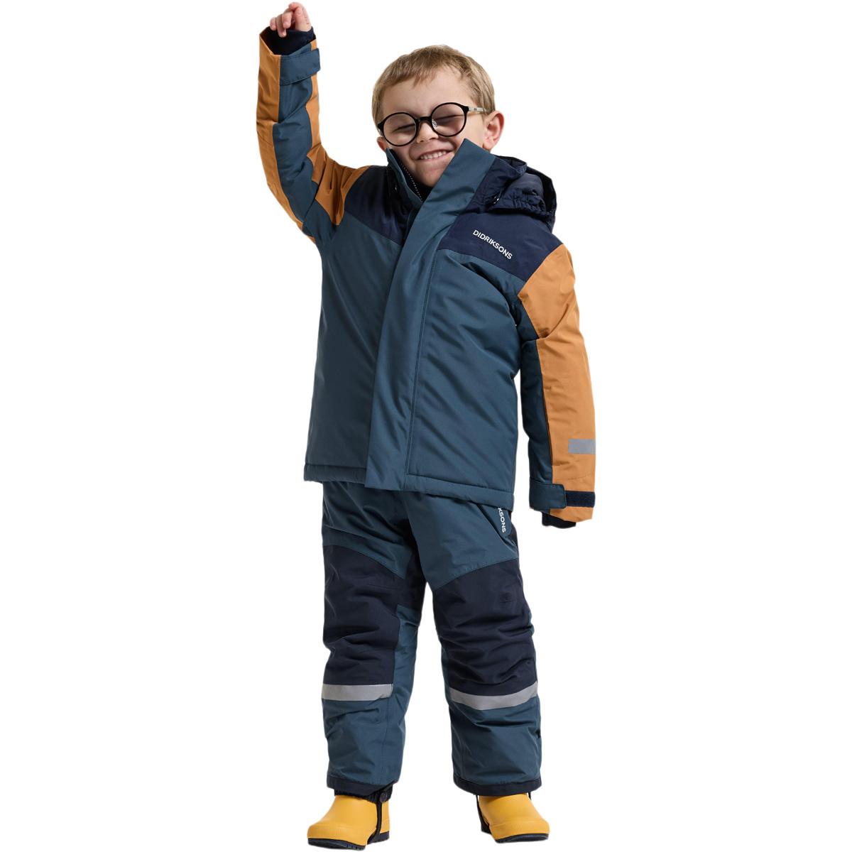 Didriksons Skare Multi Skisett Barn MOUNTAIN BLUE