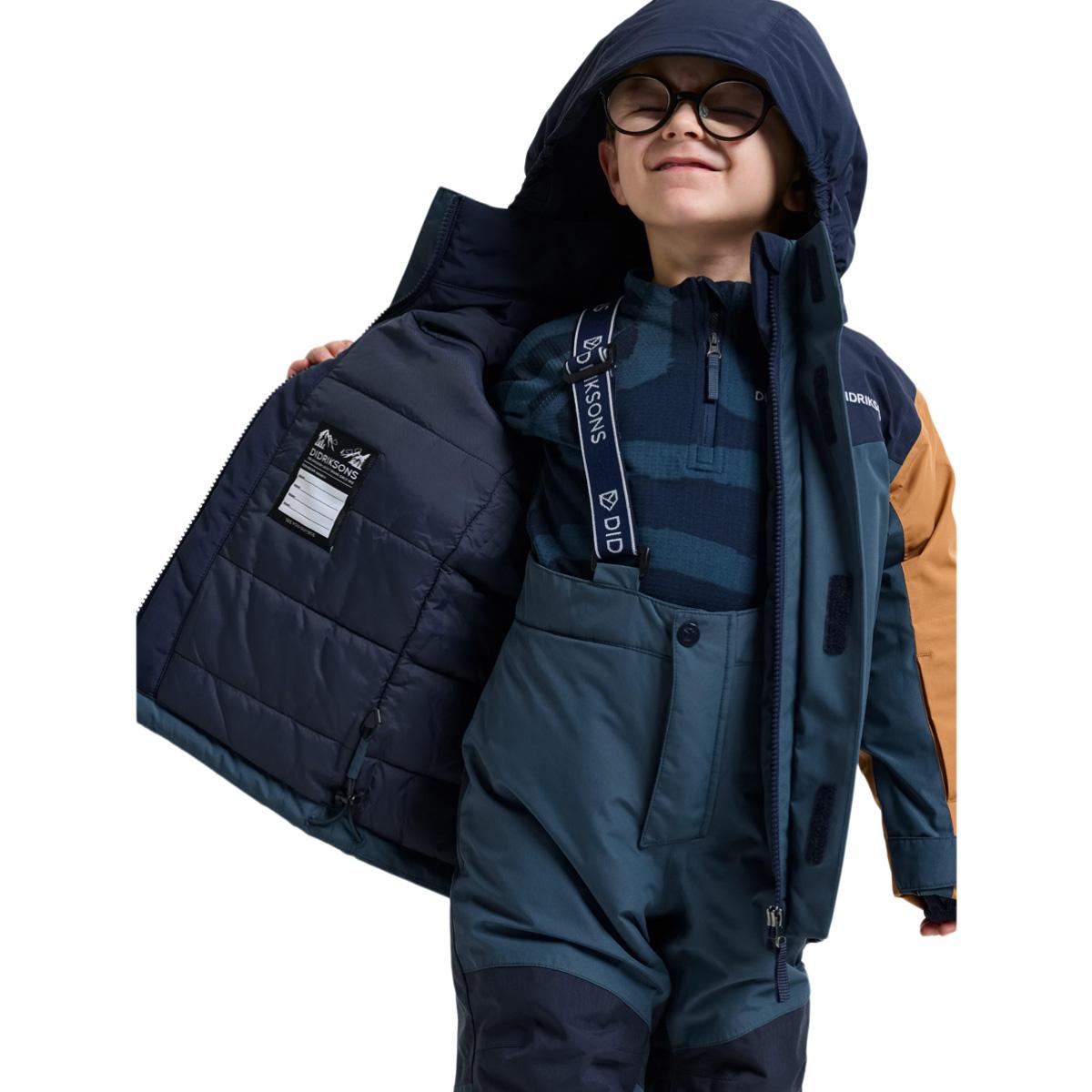 Didriksons Skare Multi Skisett Barn MOUNTAIN BLUE
