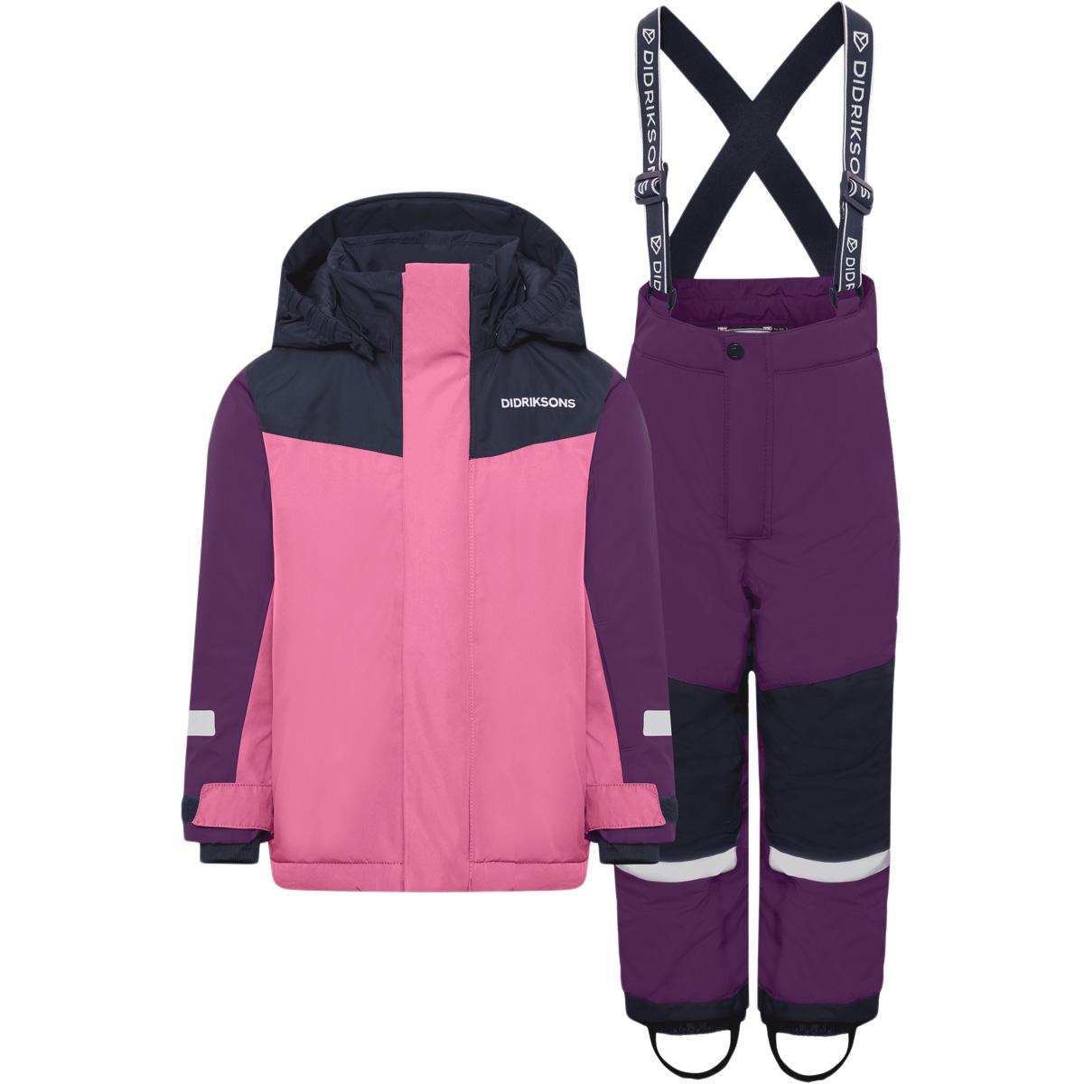 Didriksons Skare Multi Skisett Barn NORTHEN PURPLE