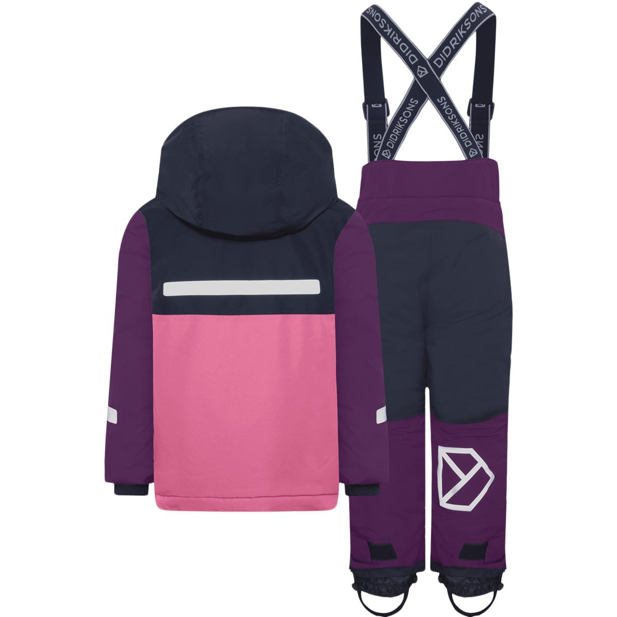 Didriksons Skare Multi Skisett Barn NORTHEN PURPLE