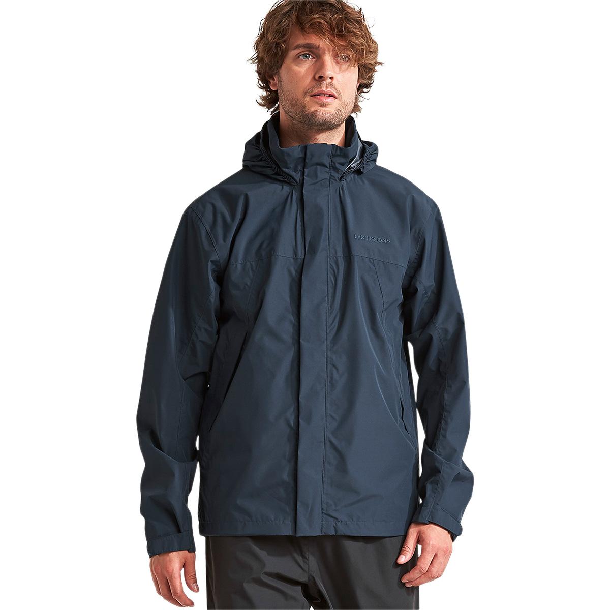 Didriksons Grand Regnjakke Herre NAVY