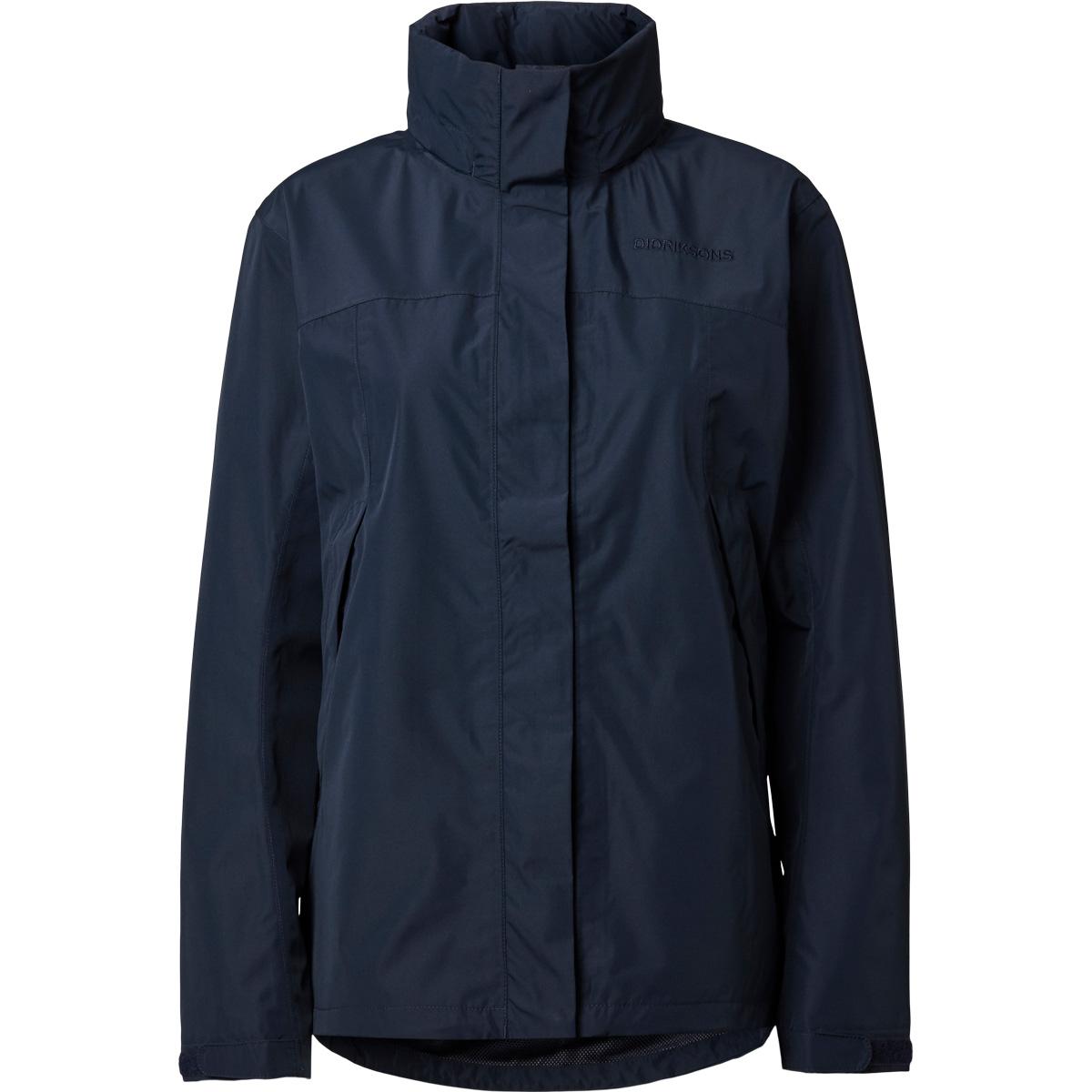 Didriksons Grand Regnjakke Dame NAVY