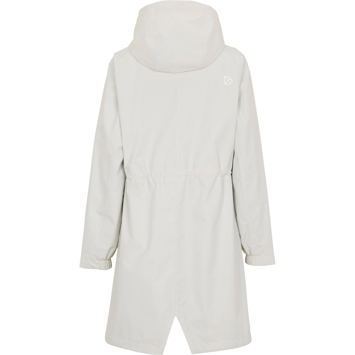Didriksons Bella Parka Jakke Dame SILVER WHITE
