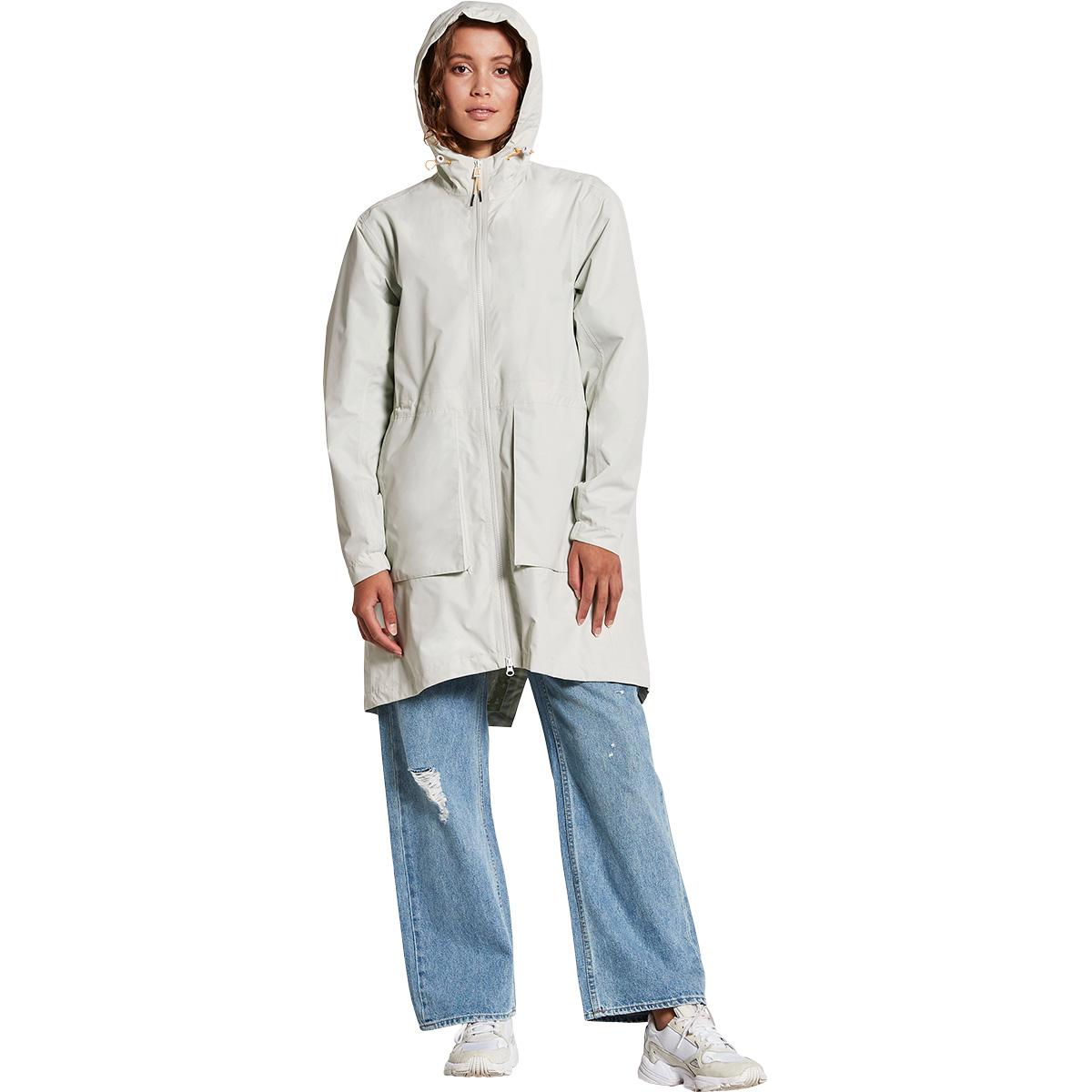 Didriksons Bella Parka Jakke Dame SILVER WHITE