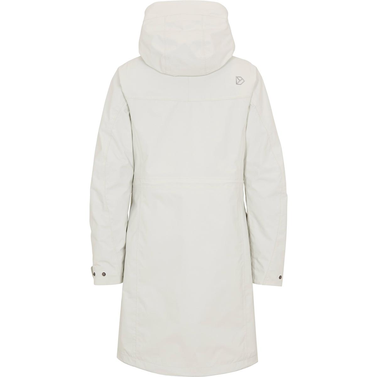 Didriksons Thelma Parka Jakke Dame SILVER WHITE