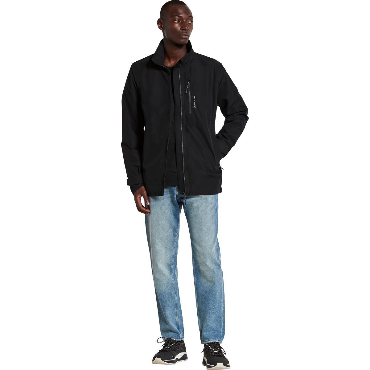 Didriksons Melker Jakke Herre BLACK