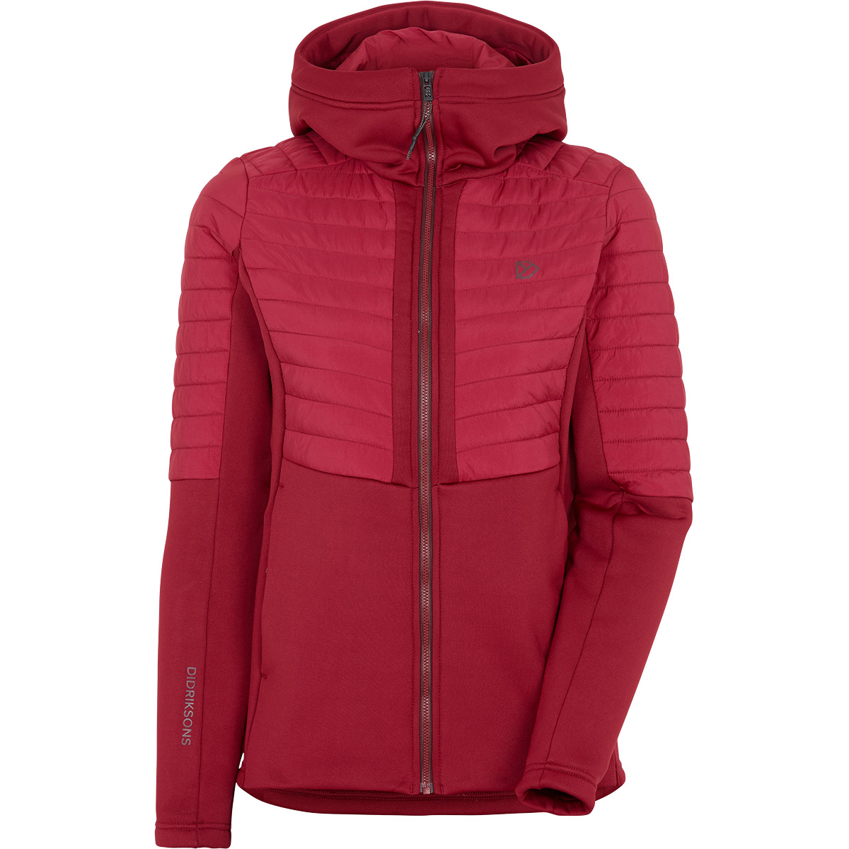 Didriksons Annema Full Zip Jakke Dame Ruby Red