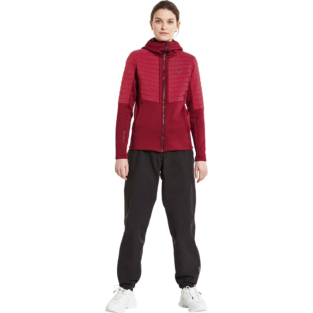 Didriksons Annema Full Zip Jakke Dame Ruby Red