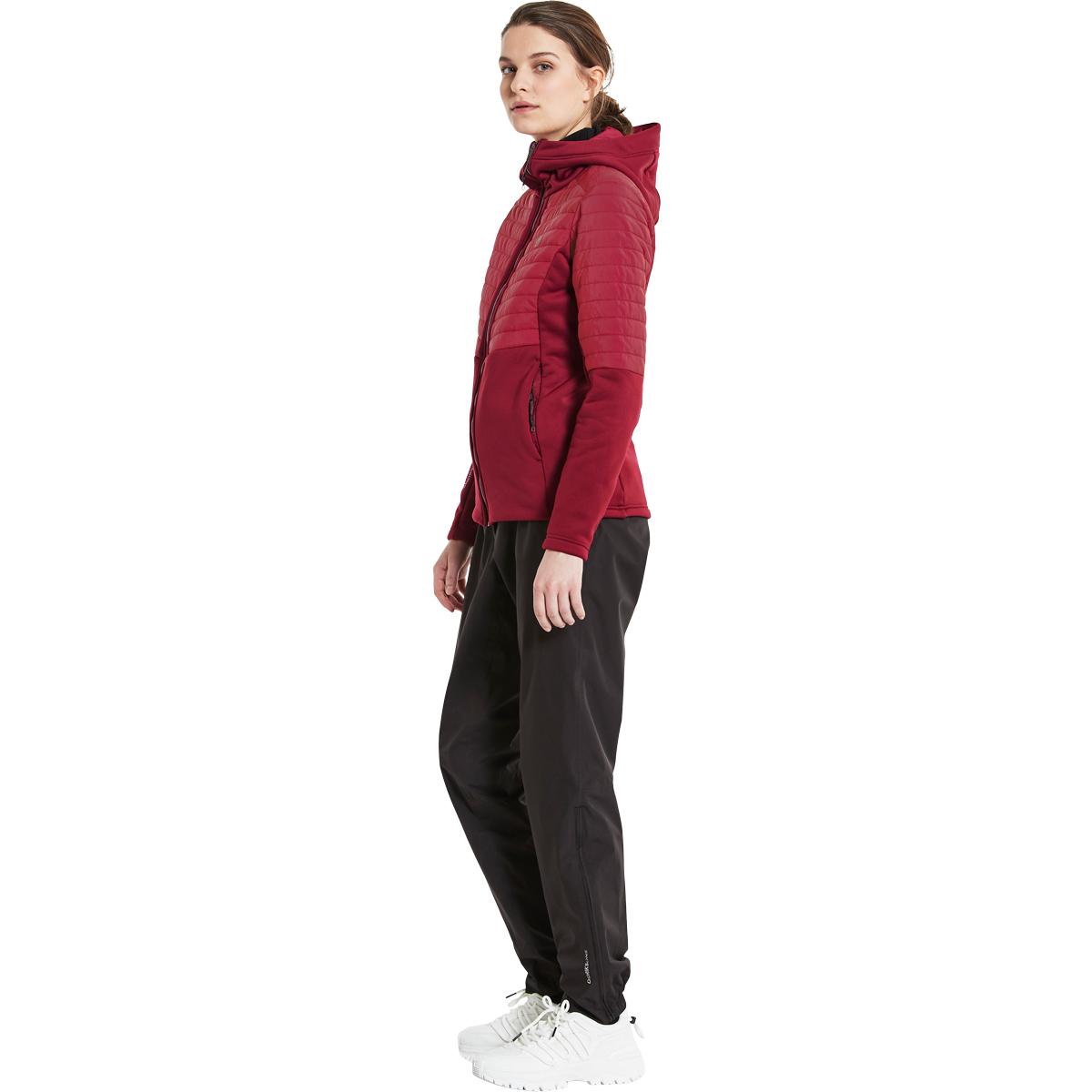 Didriksons Annema Full Zip Jakke Dame Ruby Red