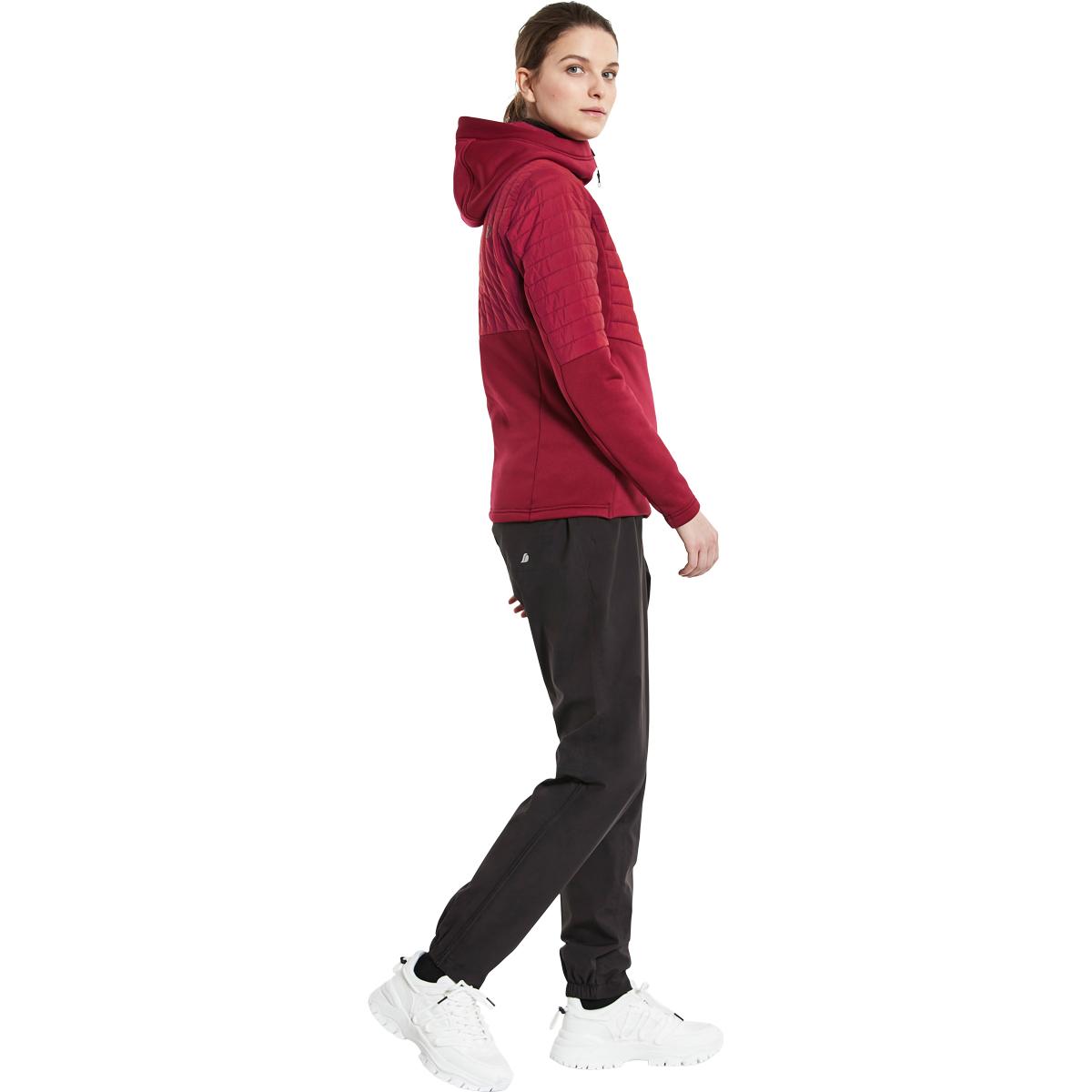 Didriksons Annema Full Zip Jakke Dame Ruby Red