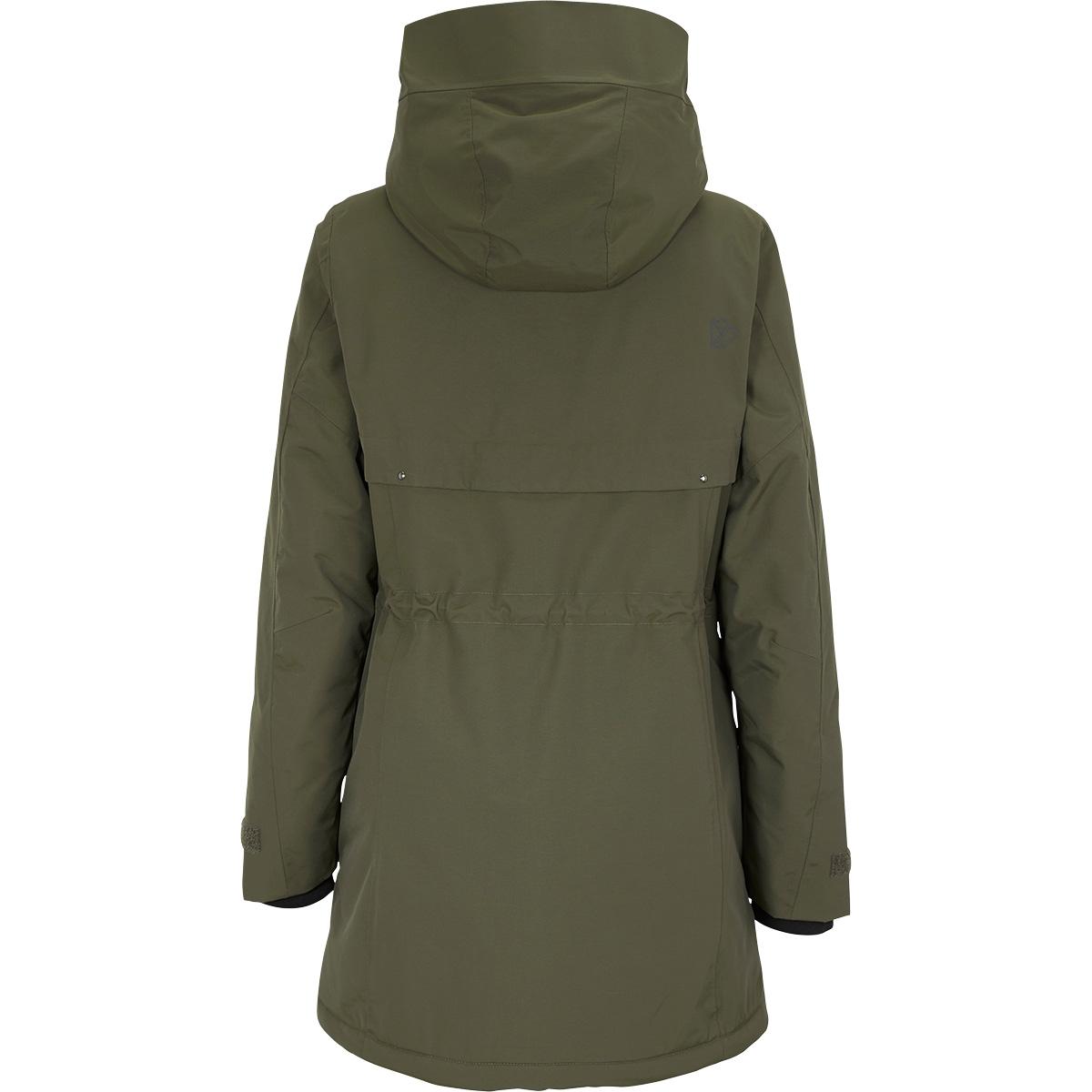 Didriksons Frida Parka Jakke Dame DEEP GREEN