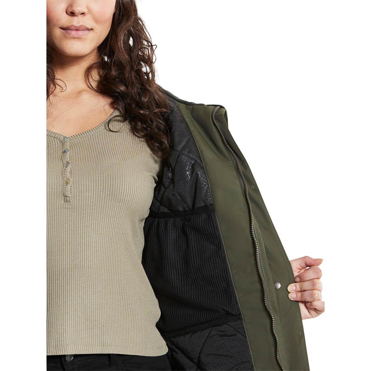 Didriksons Frida Parka Jakke Dame DEEP GREEN