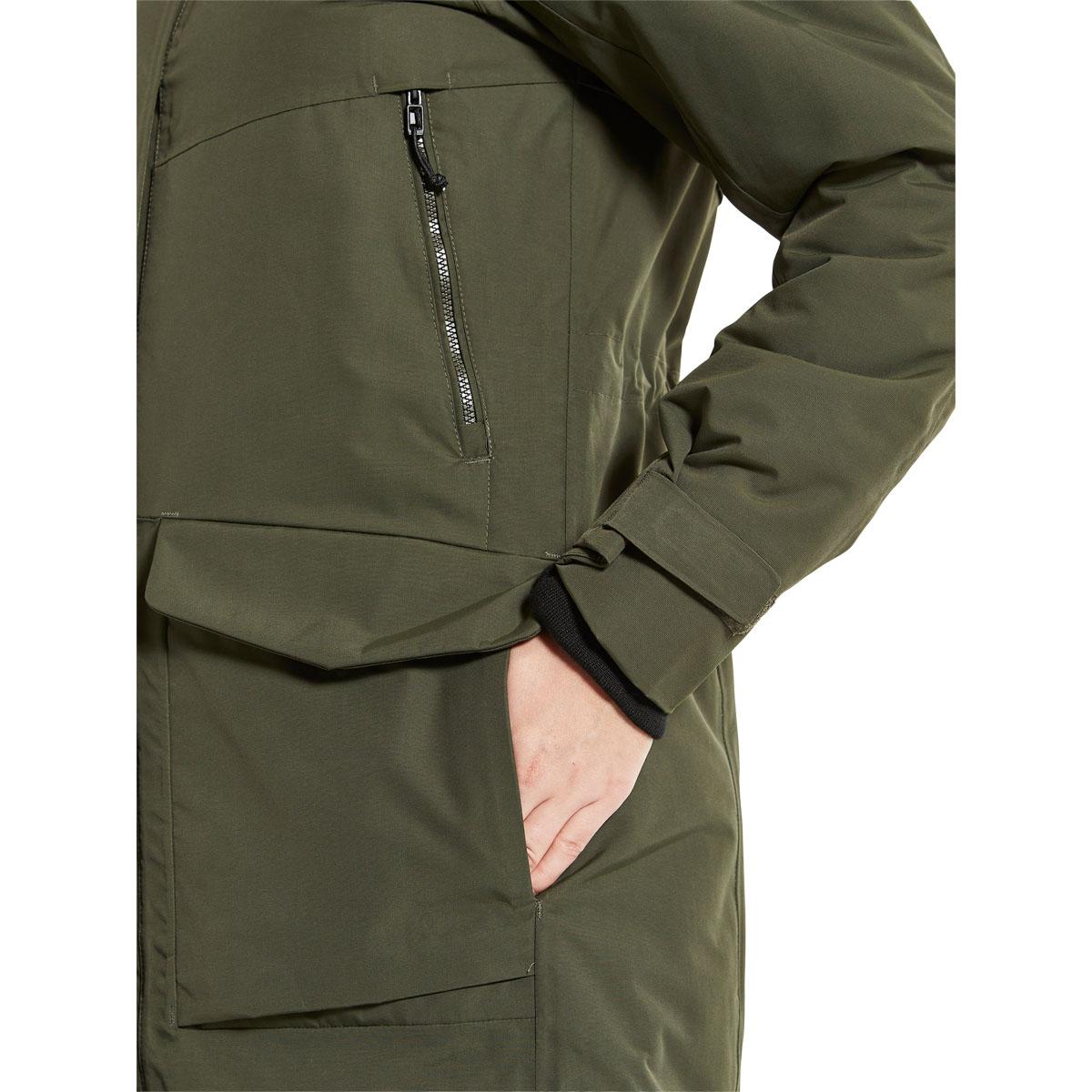 Didriksons Frida Parka Jakke Dame DEEP GREEN