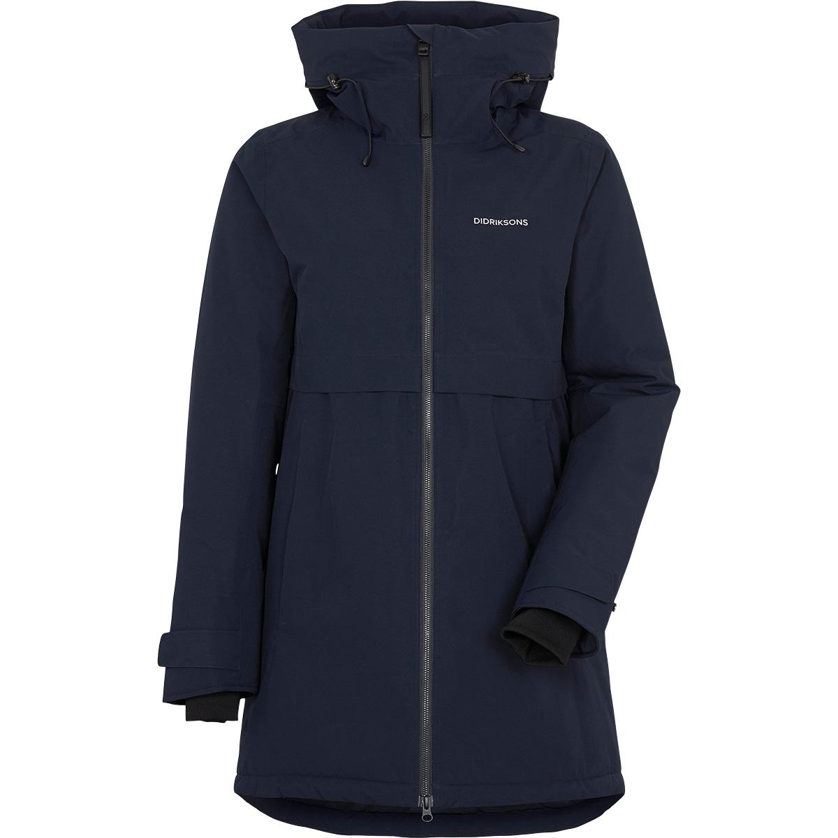 Didriksons Helle Parka Vinterjakke Dame DARK NIGHT BLUE