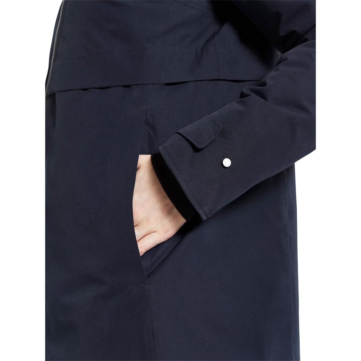 Didriksons Helle Parka Vinterjakke Dame DARK NIGHT BLUE