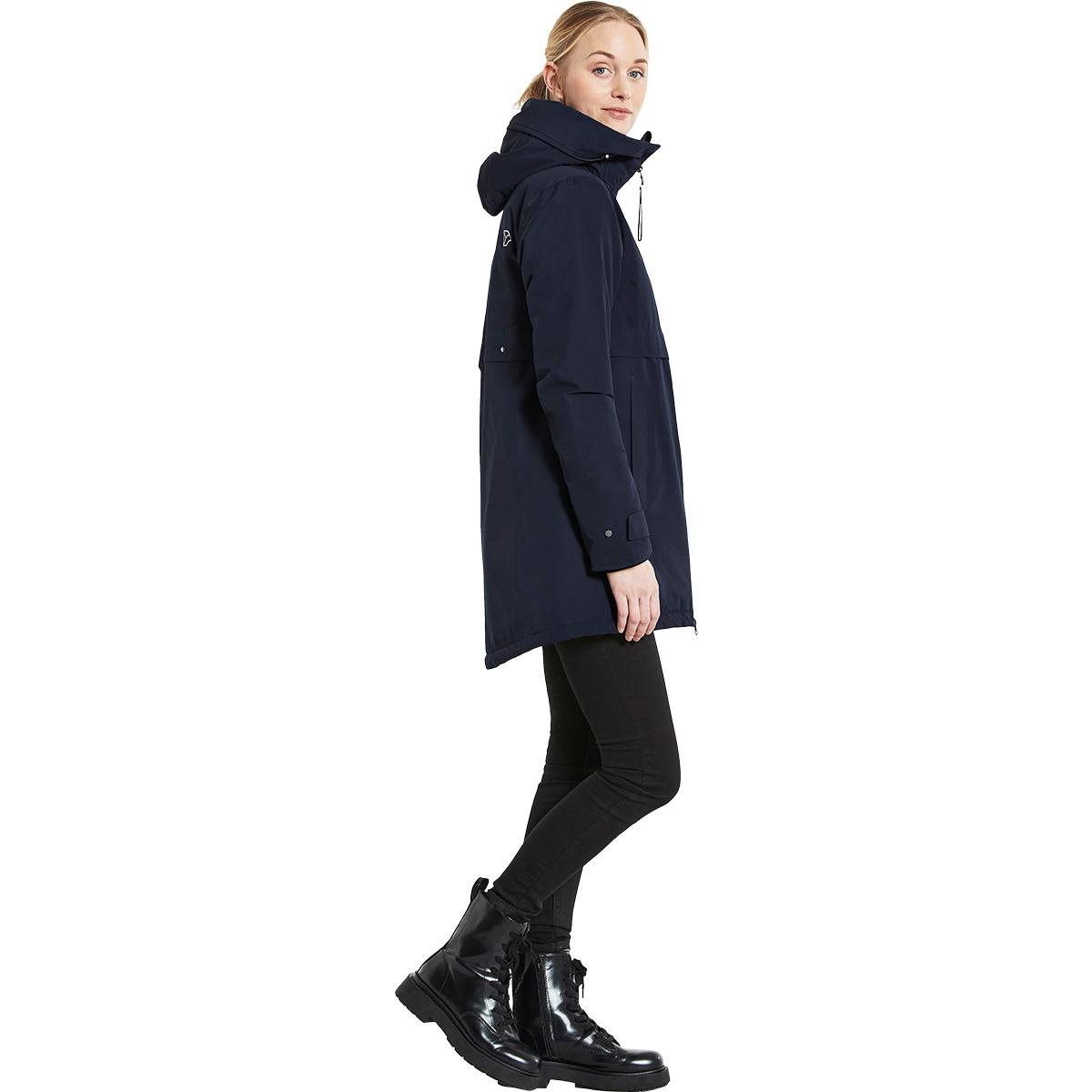 Didriksons Helle Parka Vinterjakke Dame DARK NIGHT BLUE