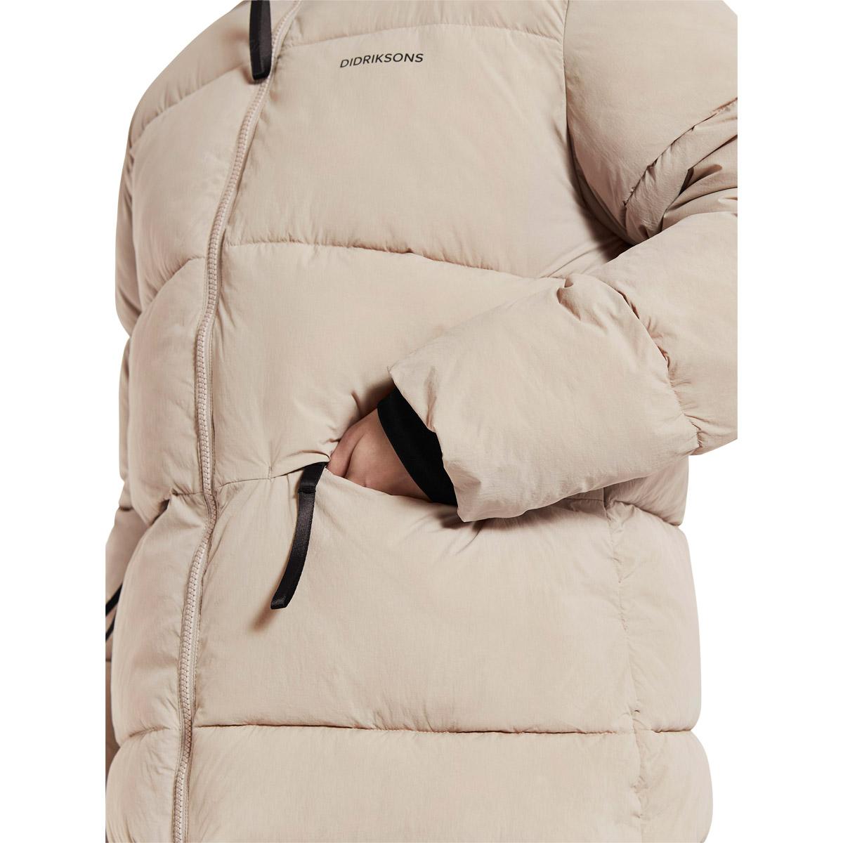 Didriksons Nomi Vinterjakke Dame Clay Beige