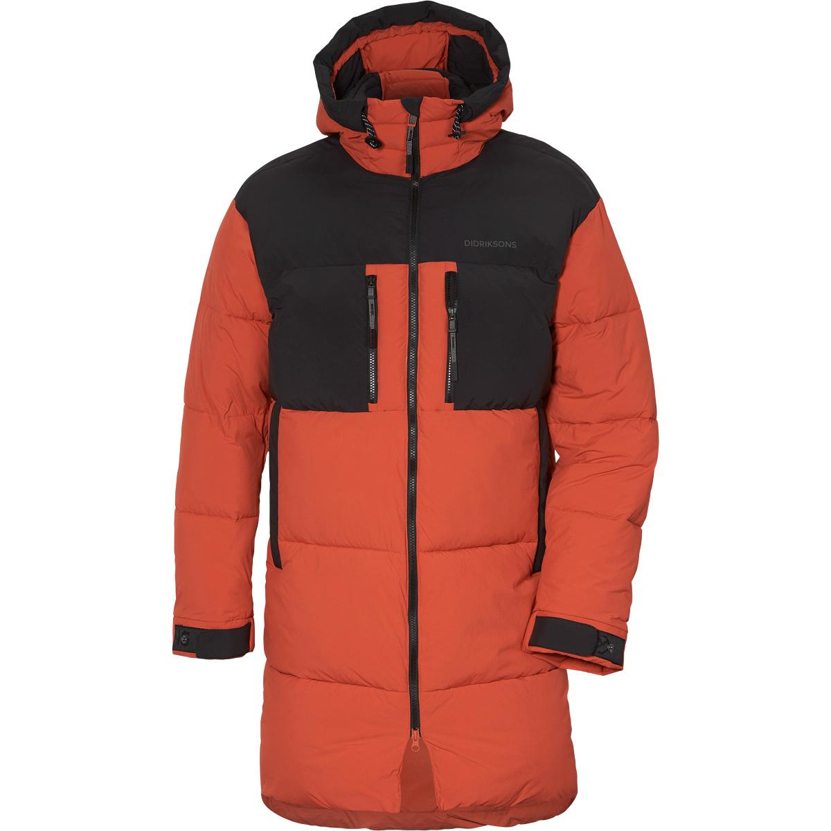 Didriksons Hilmer Parka Vinterjakke Herre SABI ORANGE