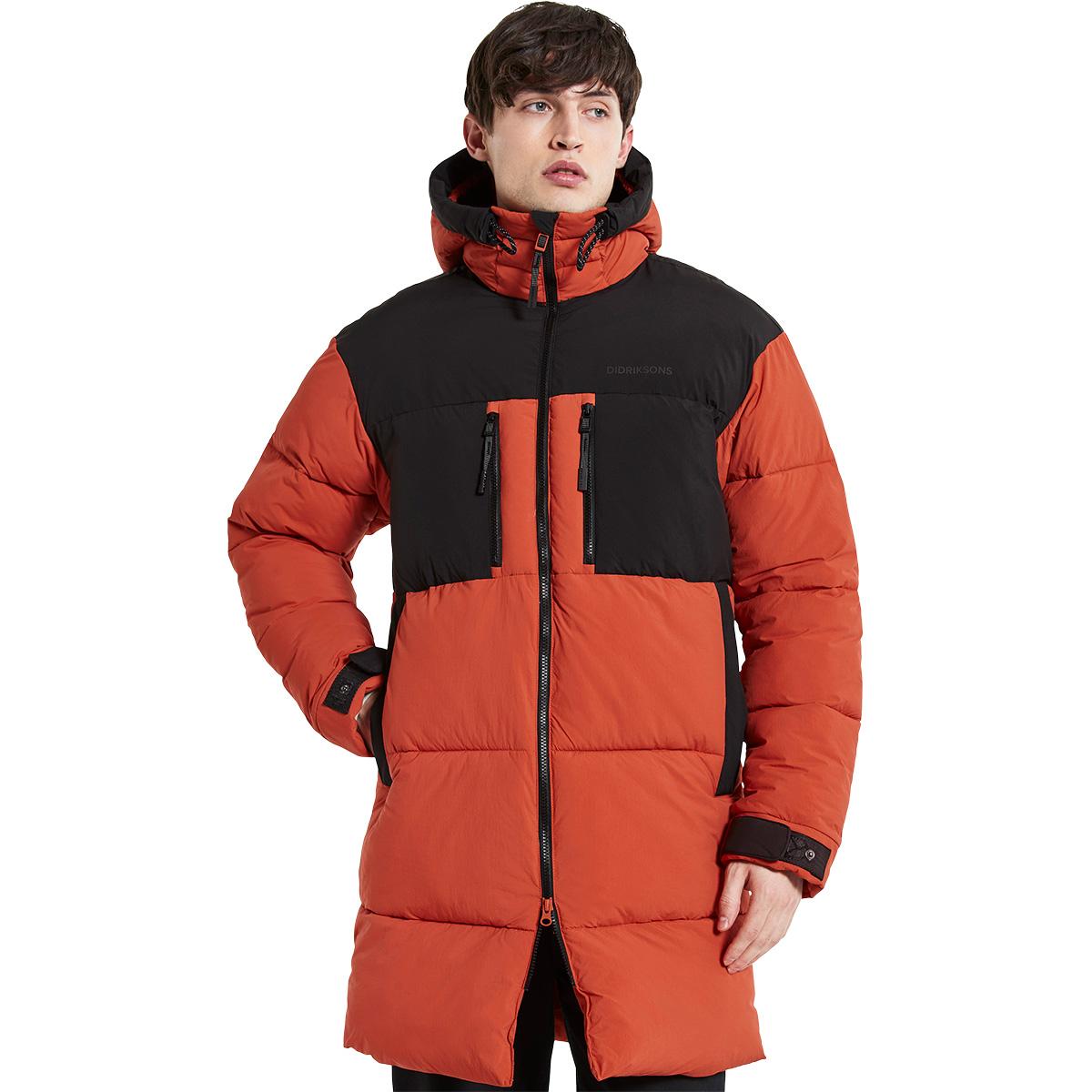 Didriksons Hilmer Parka Vinterjakke Herre SABI ORANGE