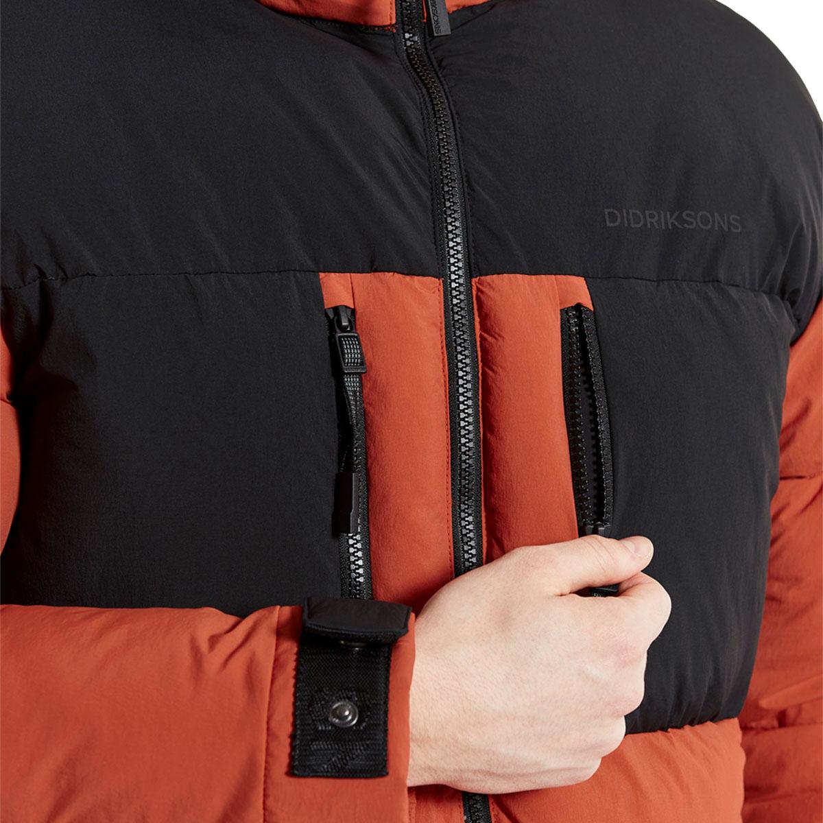 Didriksons Hilmer Parka Vinterjakke Herre SABI ORANGE