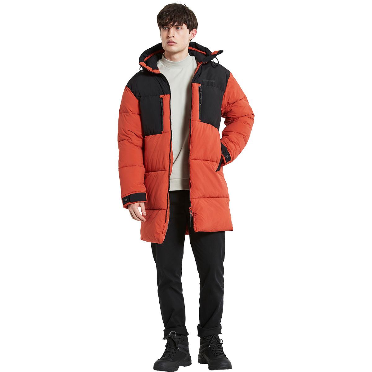 Didriksons Hilmer Parka Vinterjakke Herre SABI ORANGE