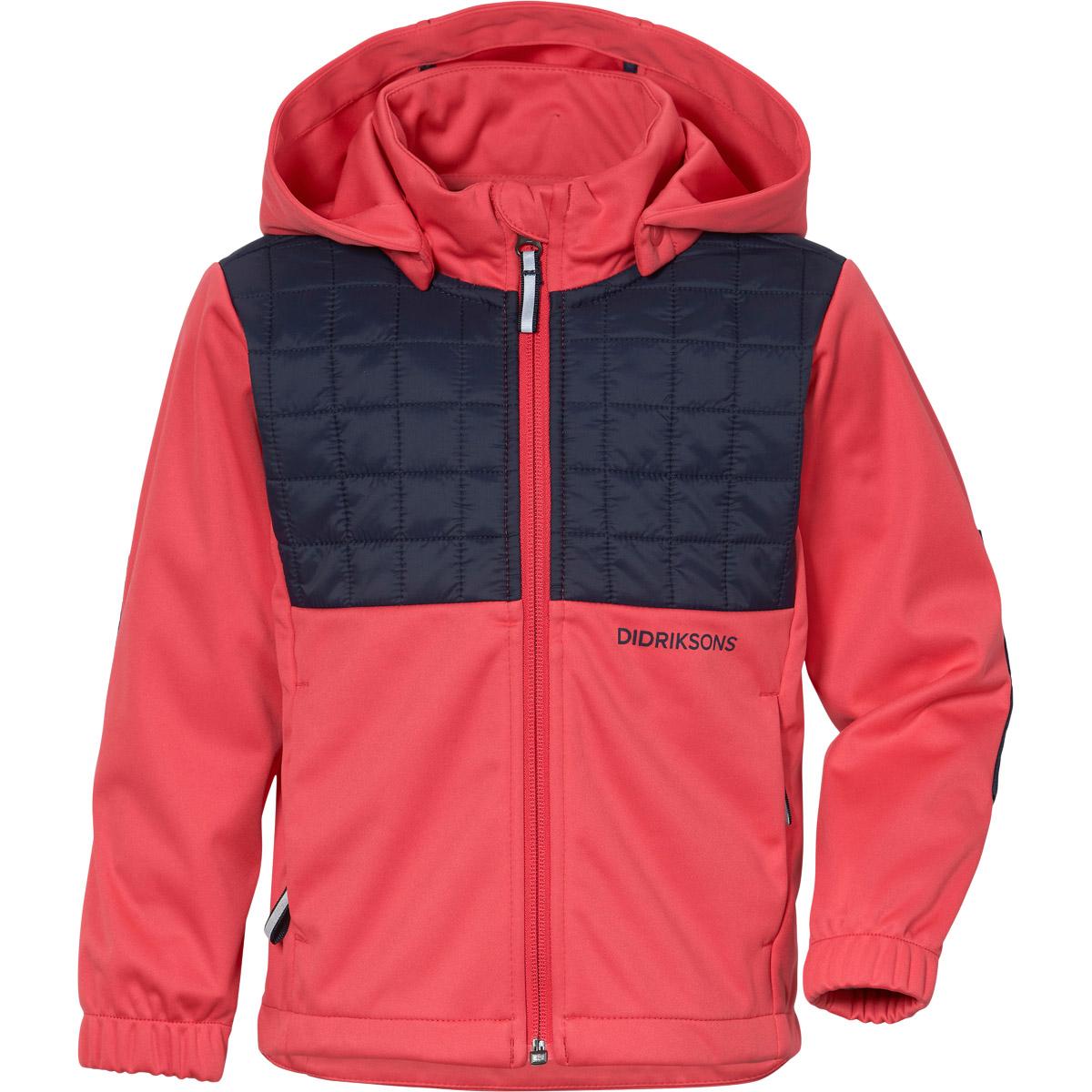 Didriksons Briska Softshell Jakke Børn MODERN PINK