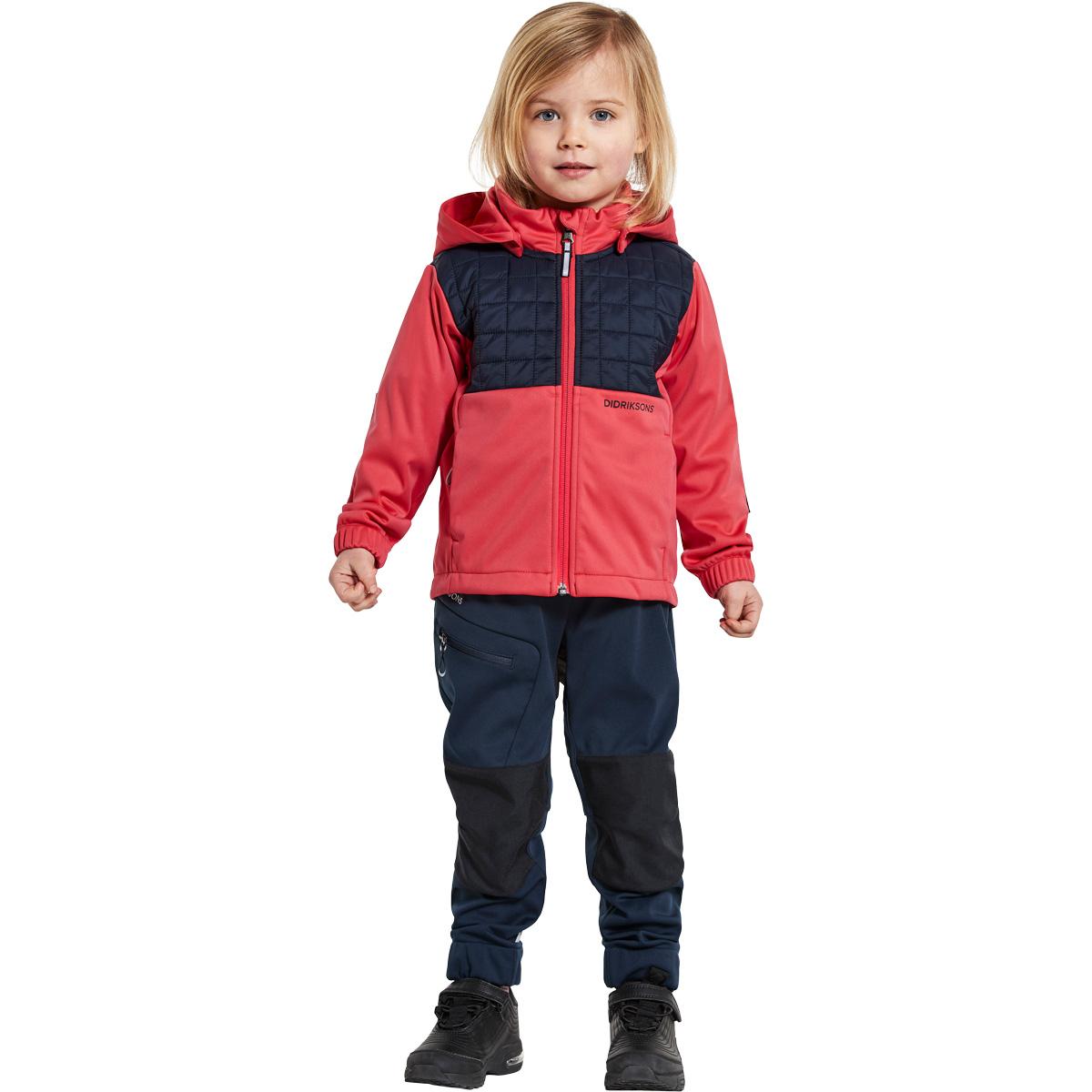 Didriksons Briska Softshell Jakke Børn MODERN PINK