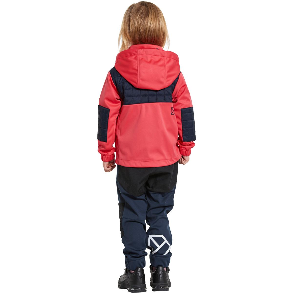 Didriksons Briska Softshell Jakke Børn MODERN PINK