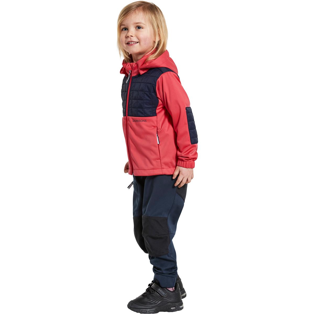 Didriksons Briska Softshell Jakke Børn MODERN PINK