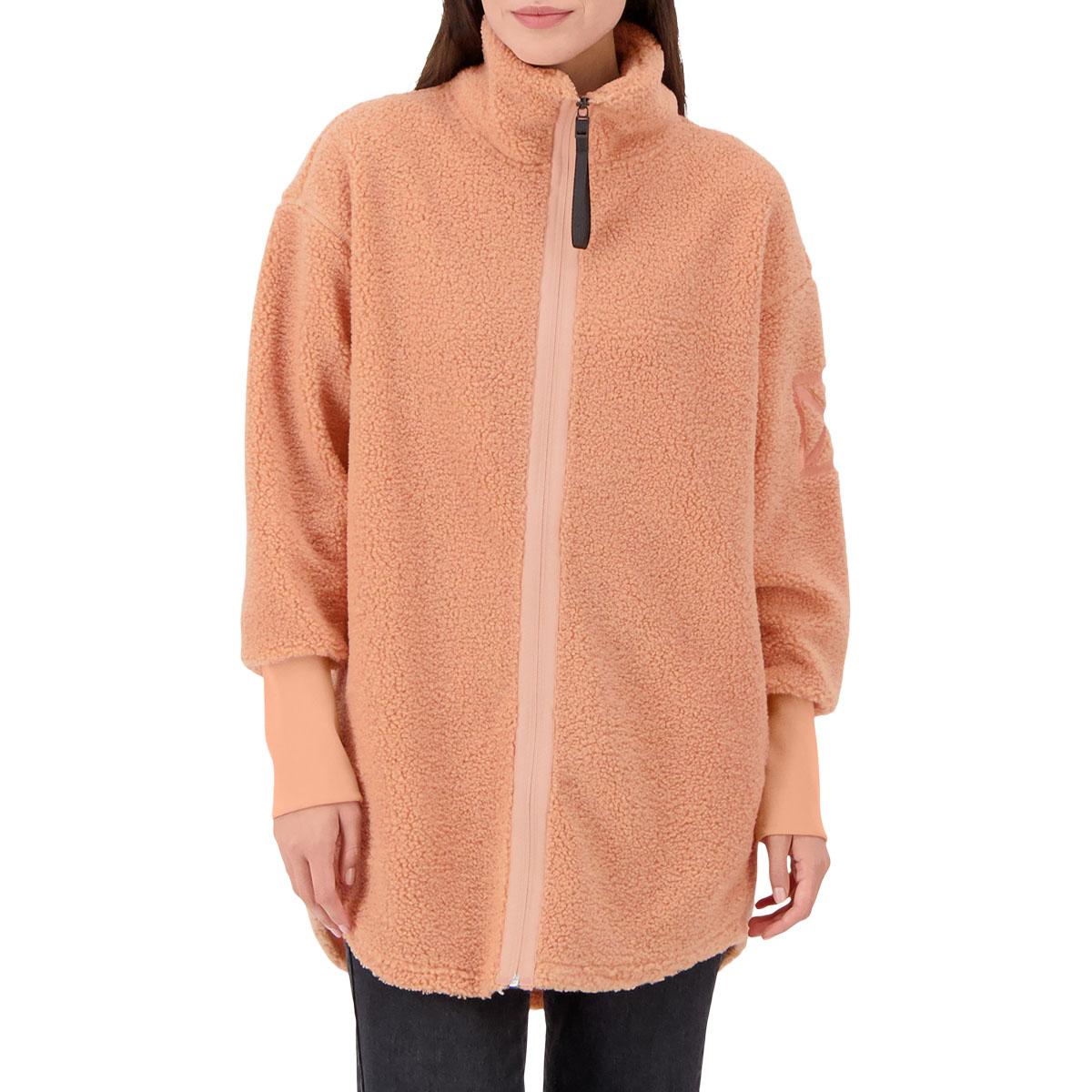 Didriksons Sally Parka Fleecejakke Dame DESERT PINK