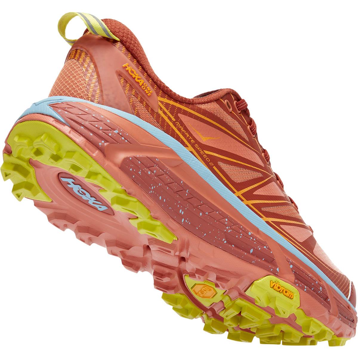 HOKA Mafate Speed 2 Sneakers BAKED CLAY / RADIANT YELLOW