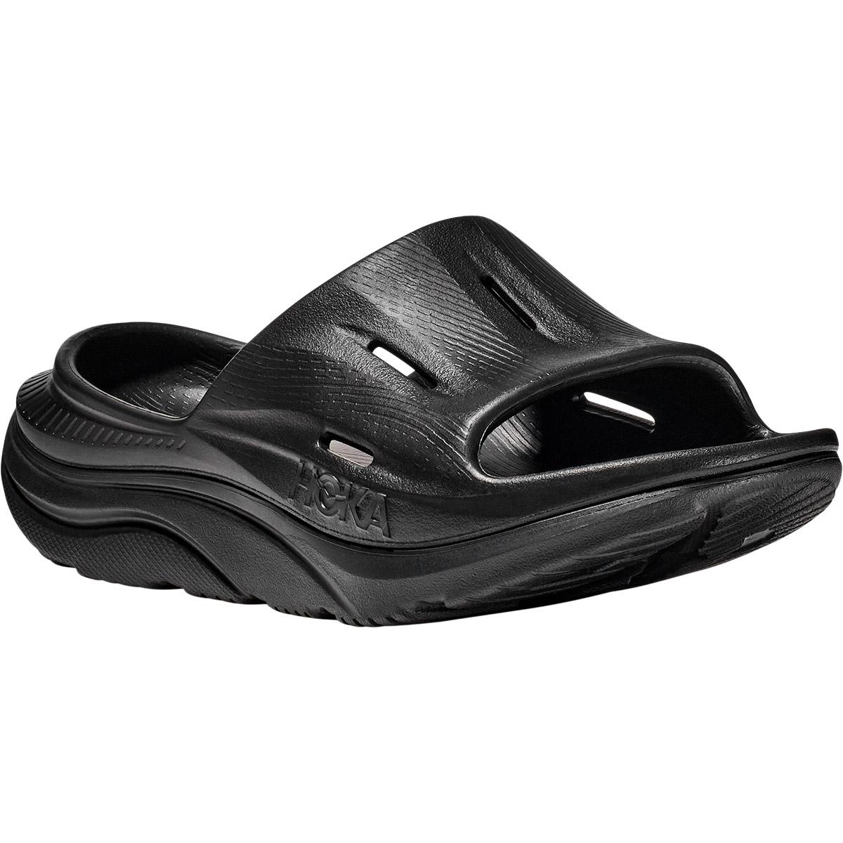 HOKA Ora Recovery Slide 3 Sandaler Unisex BLACK / BLACK