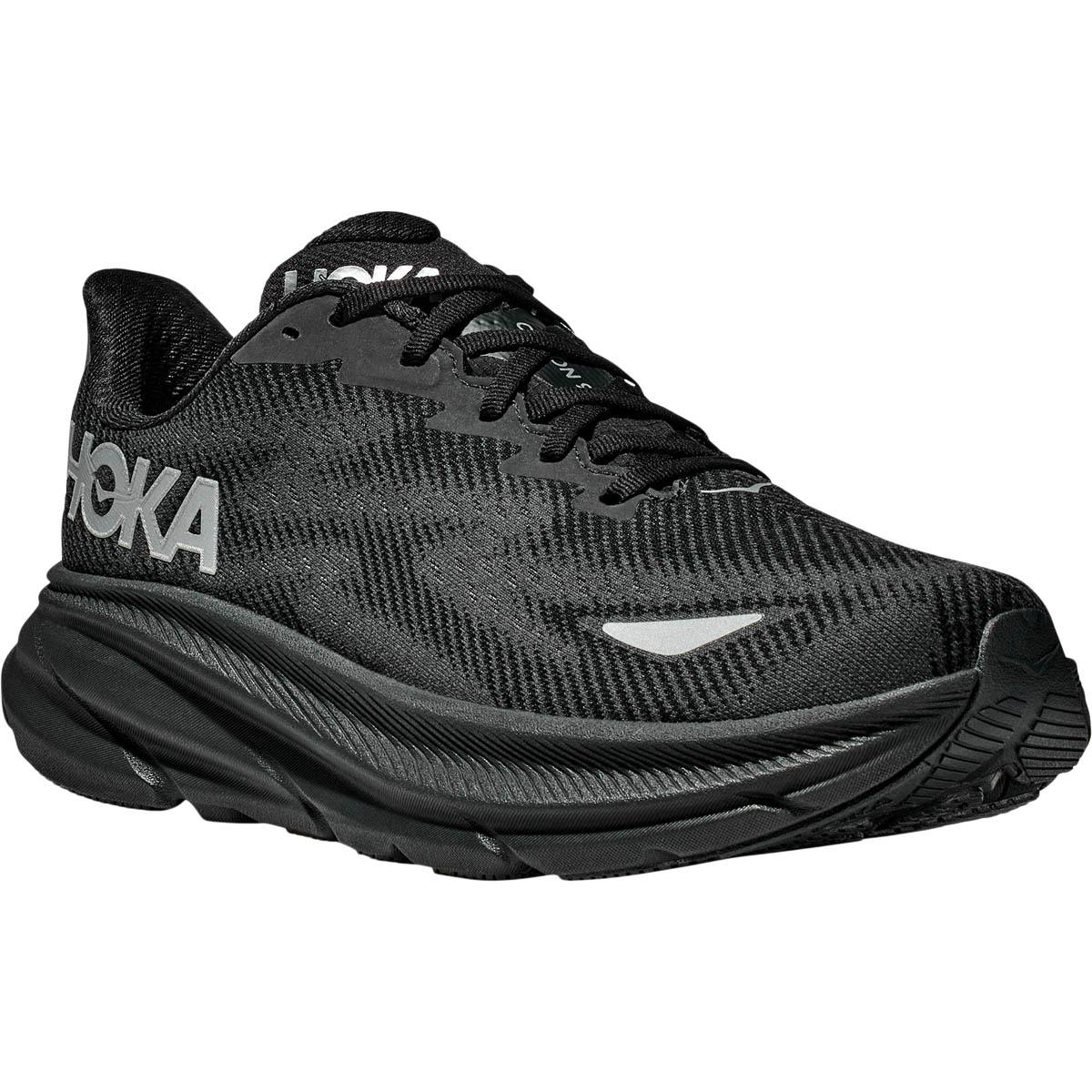 HOKA Clifton 9 GTX Joggesko Dame BLACK / BLACK