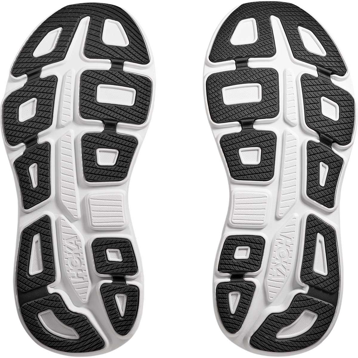 HOKA Bondi 9 Løbesko Herre BLACK / WHITE