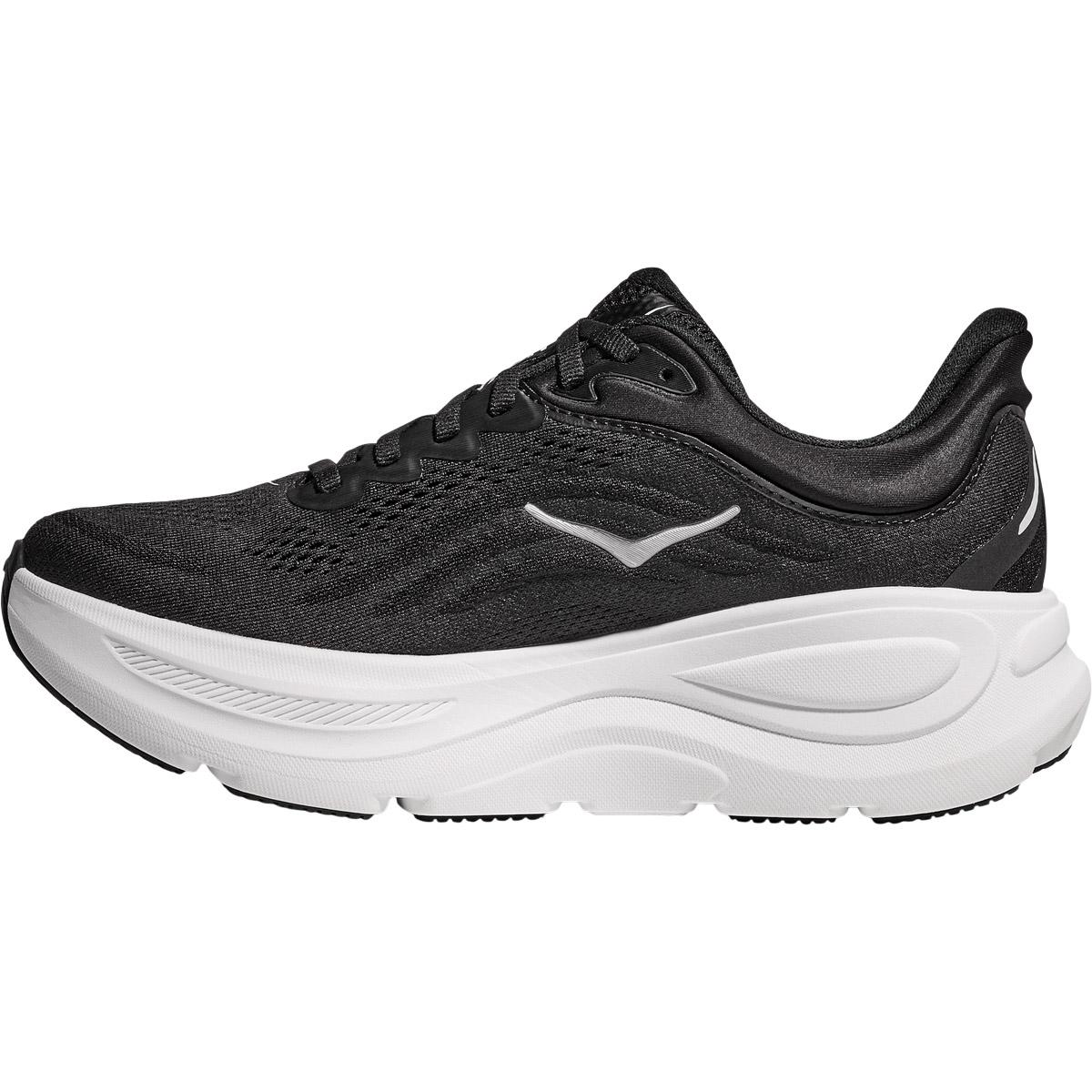 HOKA Bondi 9 Løbesko Herre BLACK / WHITE