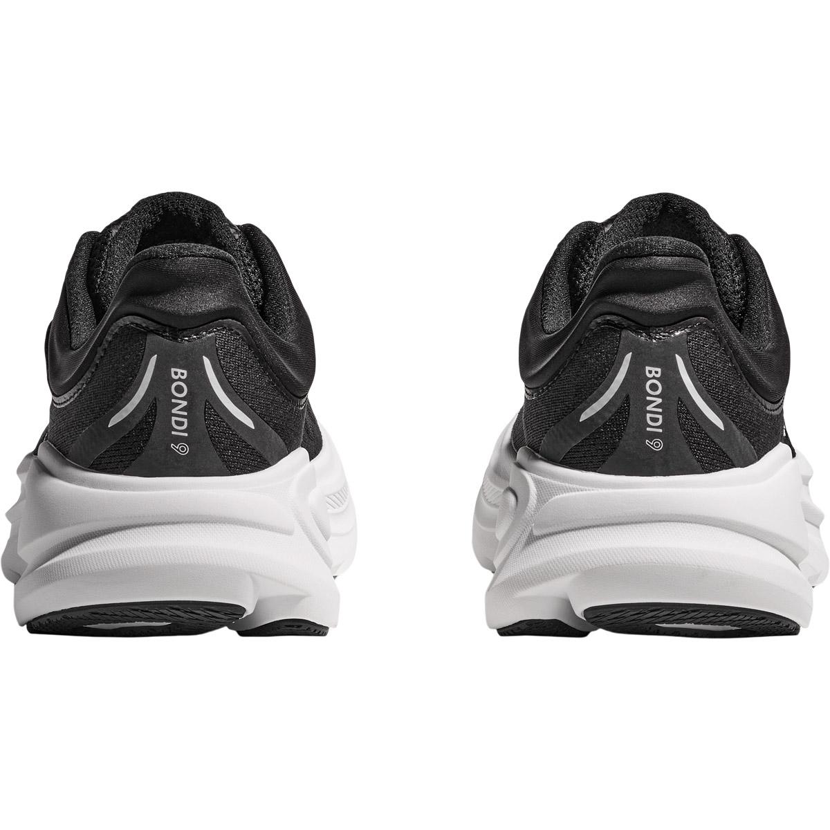 HOKA Bondi 9 Løbesko Herre BLACK / WHITE