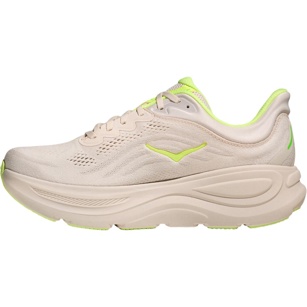HOKA Bondi 9 Løbesko Herre Beige/Yellow
