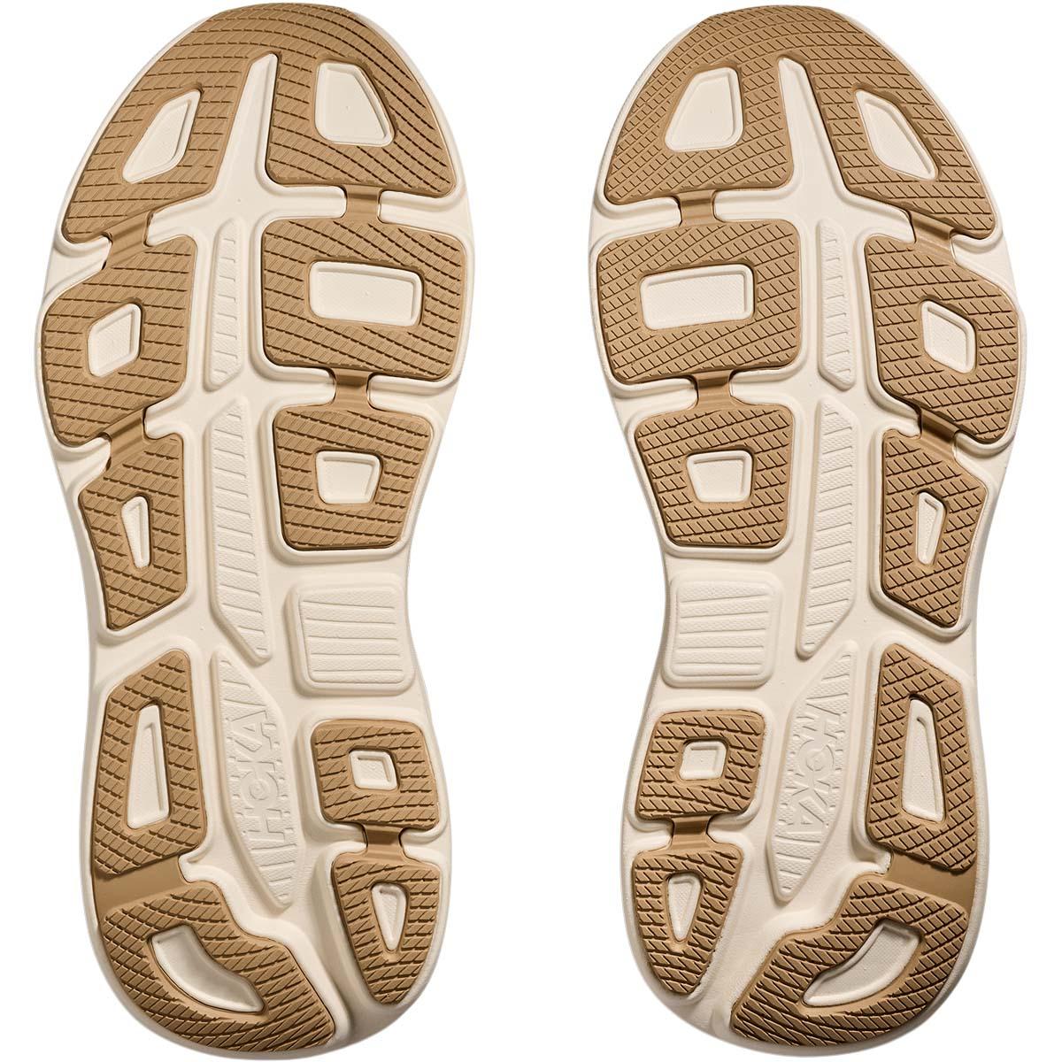HOKA Bondi 9 Løbesko Herre Navy/Beige