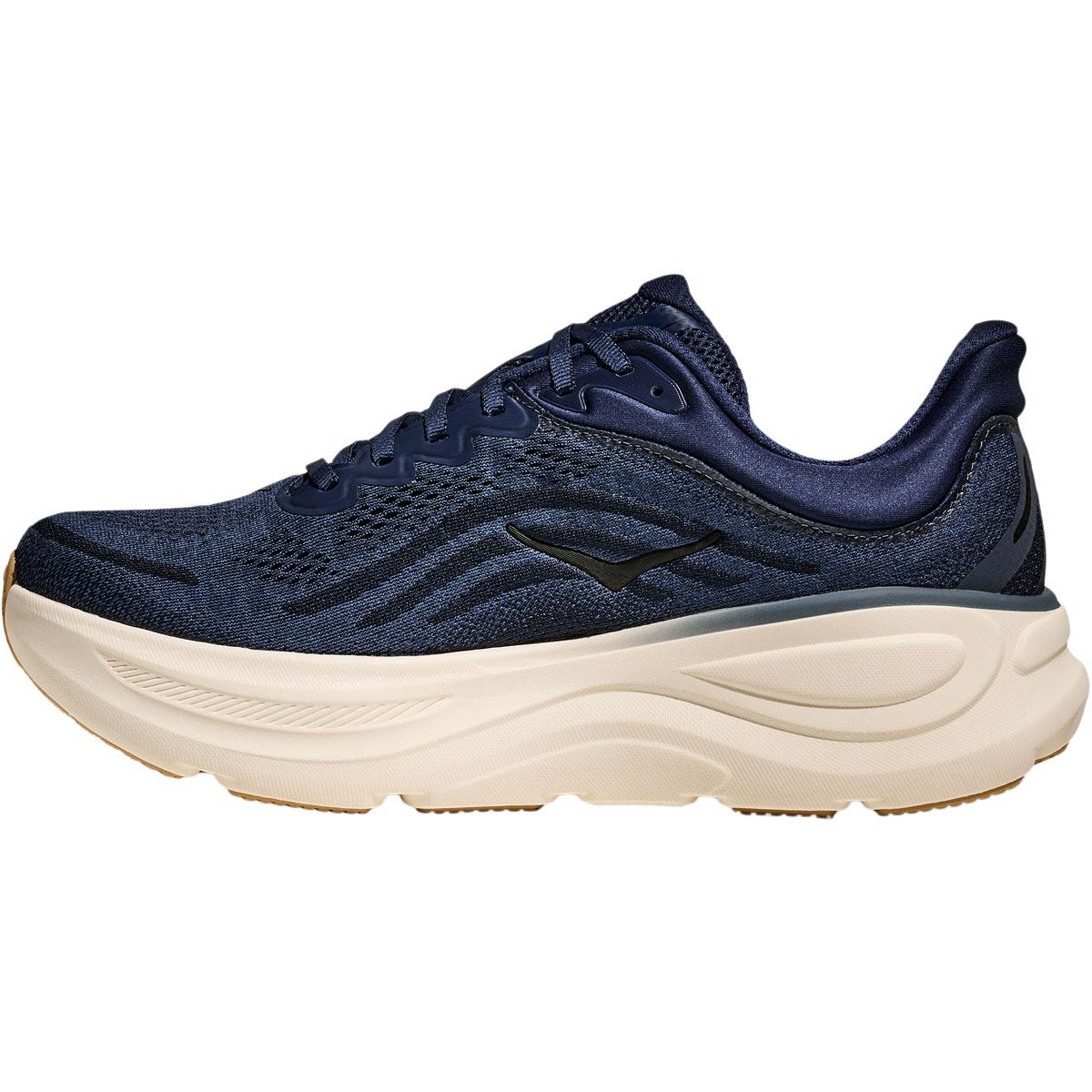 HOKA Bondi 9 Løbesko Herre Navy/Beige