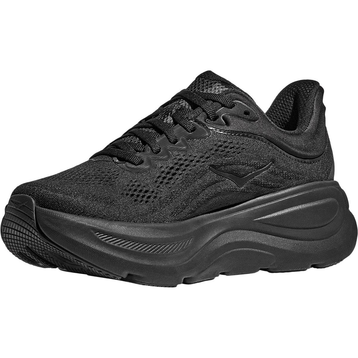 HOKA Bondi 9 Joggesko Dame BLACK / BLACK