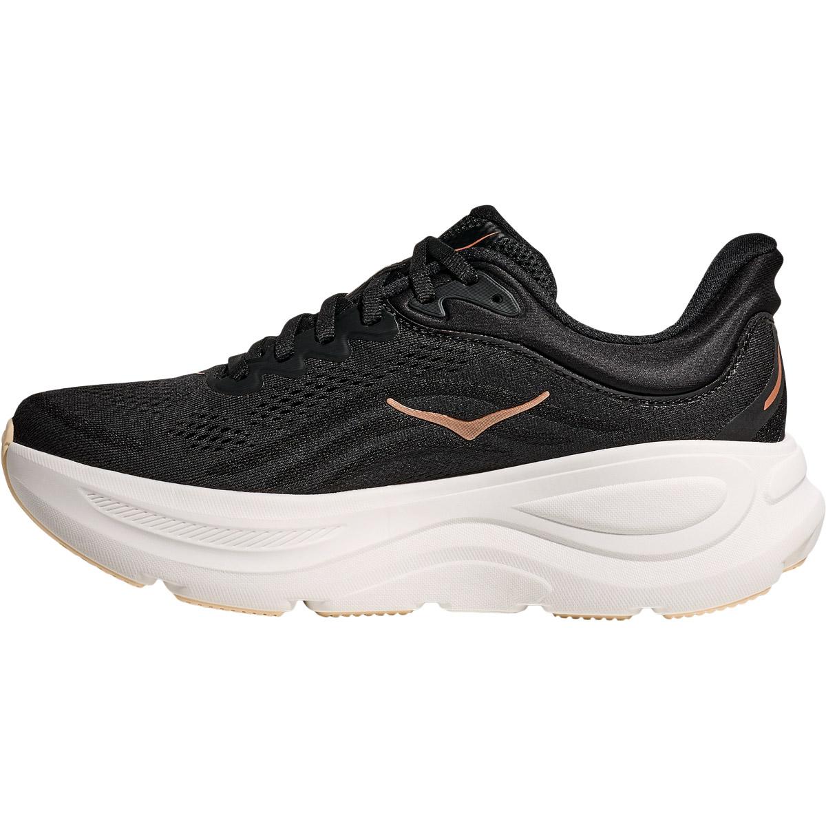 HOKA Bondi 9 Joggesko Dame BLACK / ROSE GOLD