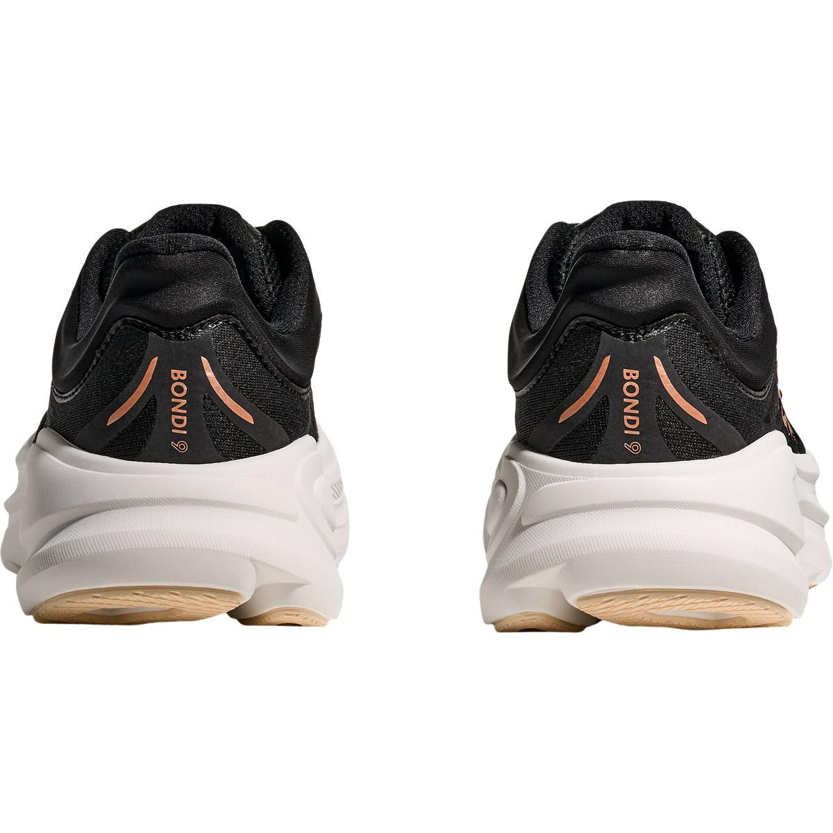 HOKA Bondi 9 Joggesko Dame BLACK / ROSE GOLD