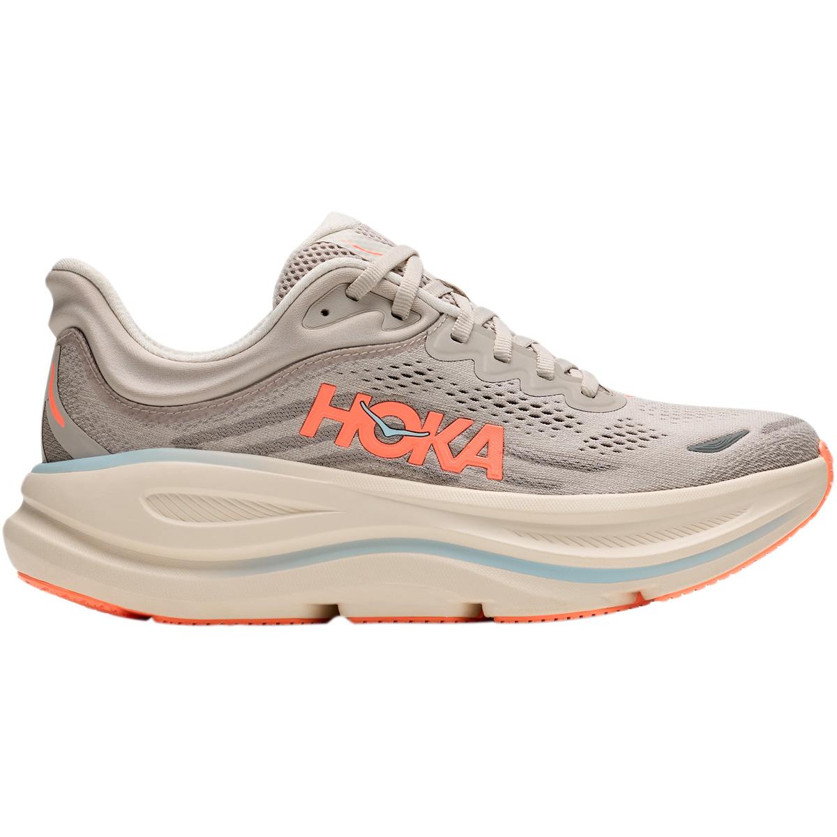 HOKA Bondi 9 Joggesko Dame RIVER ROCK GREY / MINERAL ORE