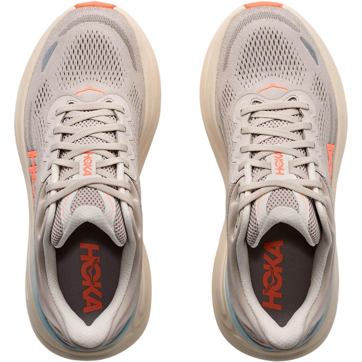 HOKA Bondi 9 Joggesko Dame RIVER ROCK GREY / MINERAL ORE