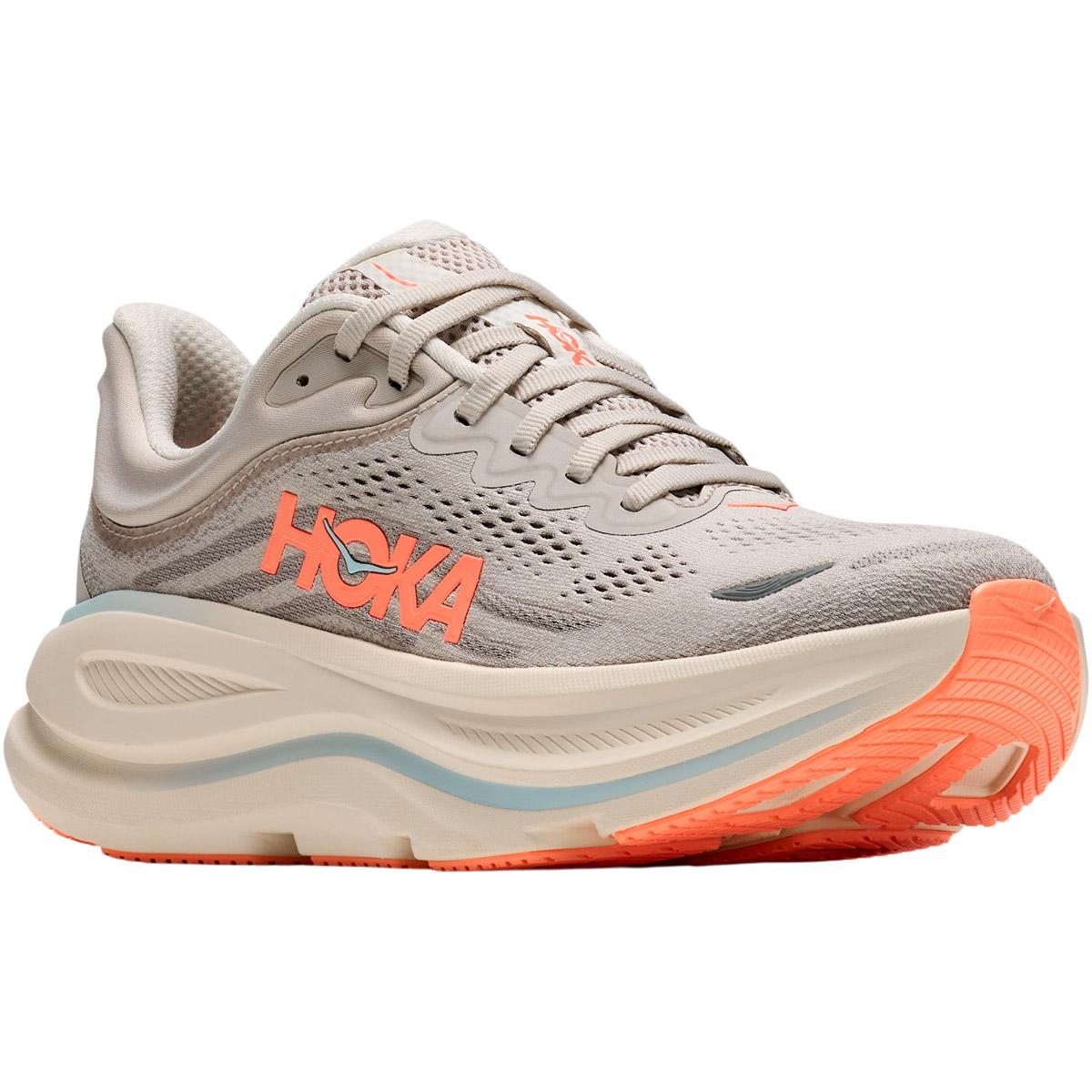 HOKA Bondi 9 Joggesko Dame RIVER ROCK GREY / MINERAL ORE