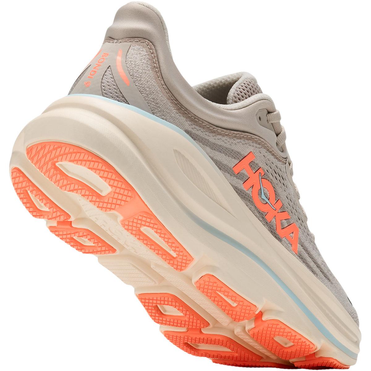 HOKA Bondi 9 Joggesko Dame RIVER ROCK GREY / MINERAL ORE