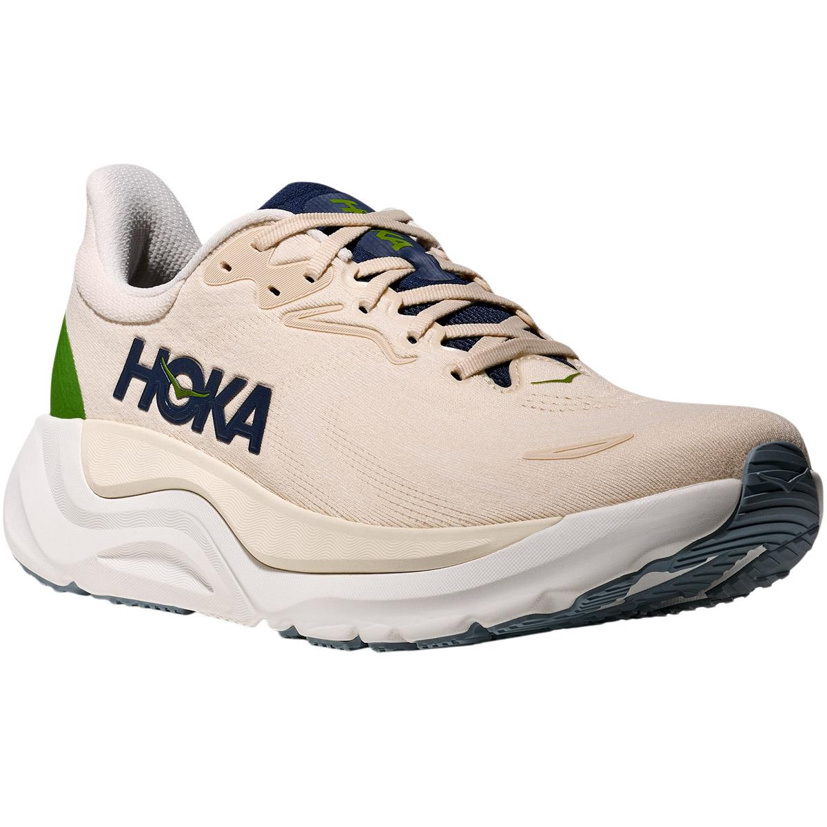 HOKA Arahi 8 Løbesko Herre Beige/Navy