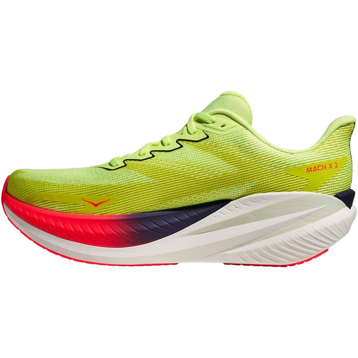 HOKA Mach X 3 Løbesko Herre Yellow/Red