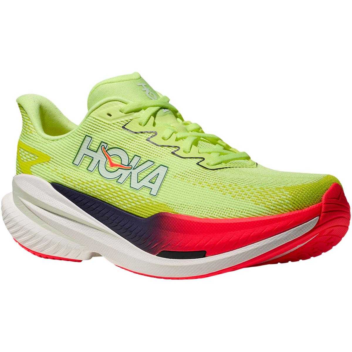 HOKA Mach X 3 Løbesko Herre Yellow/Red